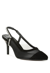 Women Yaga Stiletto Heel Slingback Stiletto Heel Sandals | Zarnesh