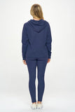 Women's Basic Fall Casual Active Hoodie Set | Zarnesh