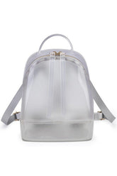 Women’s Clear Transparent Jelly Candy Backpack | Zarnesh