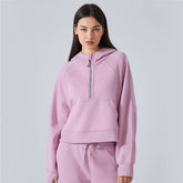 Women’s CozyForm Well-in Vogue Half-Zip Hoodie | Zarnesh