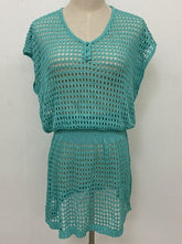 Women's Crochet Hollow Out Beach Cover Up Dress | Zarnesh