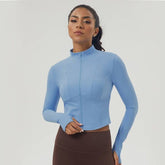 Women’s Cropped Ignite Well-in Vogue Zip Track Jacket | Zarnesh