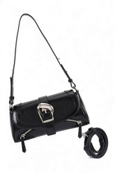 Women’s Faux Leather Y2K Convertible Buckle Shoulder Bag | Zarnesh