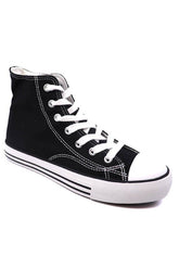 Women's High Top Canvas Sneaker | Zarnesh