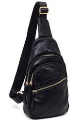 Women's Laser Cut Printed Sling Bag Crossbody Bag | Zarnesh