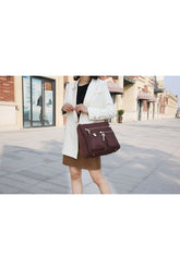 Womens MKF Collection Serena Color Block Shoulder by Mia | Zarnesh