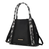 Women's MKF Leather Snake embossed Tote Handbag | Zarnesh