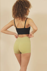 Women's Naomi Brushed High-Waisted Nylon Training Short | Zarnesh