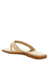 Women’s Nitty Square Toe Strap Flip Flops | Zarnesh