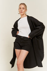 Women’s Plus Oversized Front Pockets Cardigan | Zarnesh
