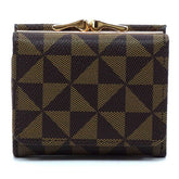 Womens PM Monogram Kiss Lock Tri-fold Wallet | Zarnesh