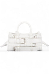 Womens Strapy Buckle Top Handle Y2K Crossbody Bag | Zarnesh