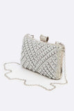 womens Rhinestone Crystal Birdal Party Clutch | Zarnesh