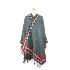 Women Vintage Tribal Poncho | Zarnesh