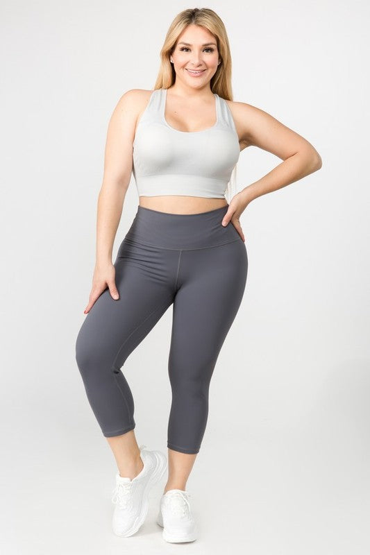 Women Buttery Soft Capri Activewear Leggings | Zarnesh