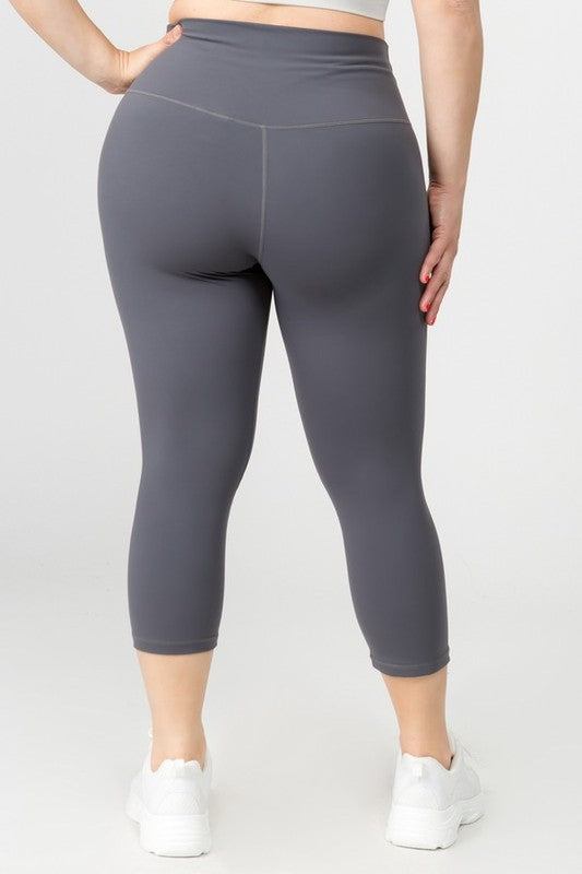 Women Buttery Soft Capri Activewear Leggings | Zarnesh