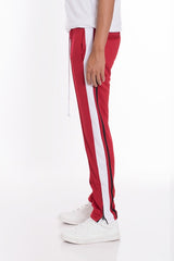 Men's Stripes Tricot Tapered Pants | Zarnesh 