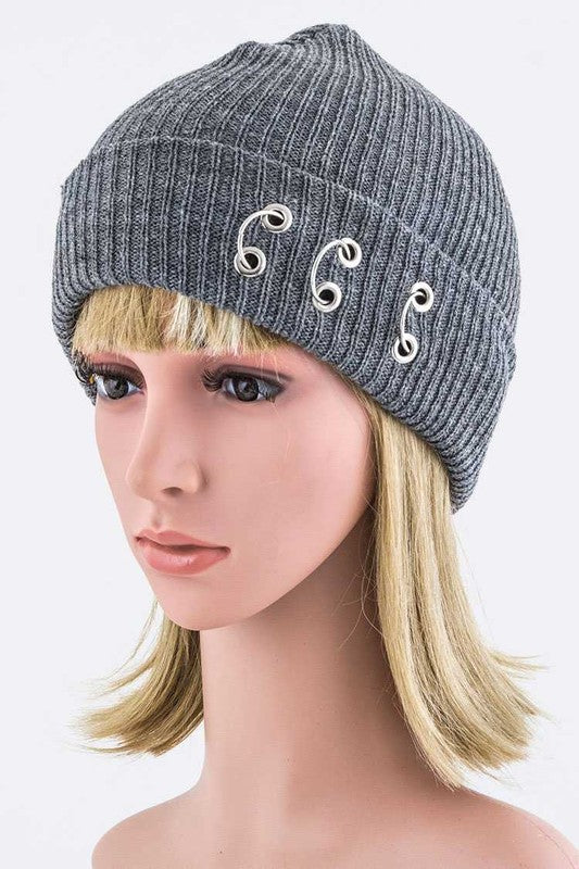 Women’s Pierced Beanie Hat | Zarnesh