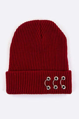 Women’s Pierced Beanie Hat | Zarnesh