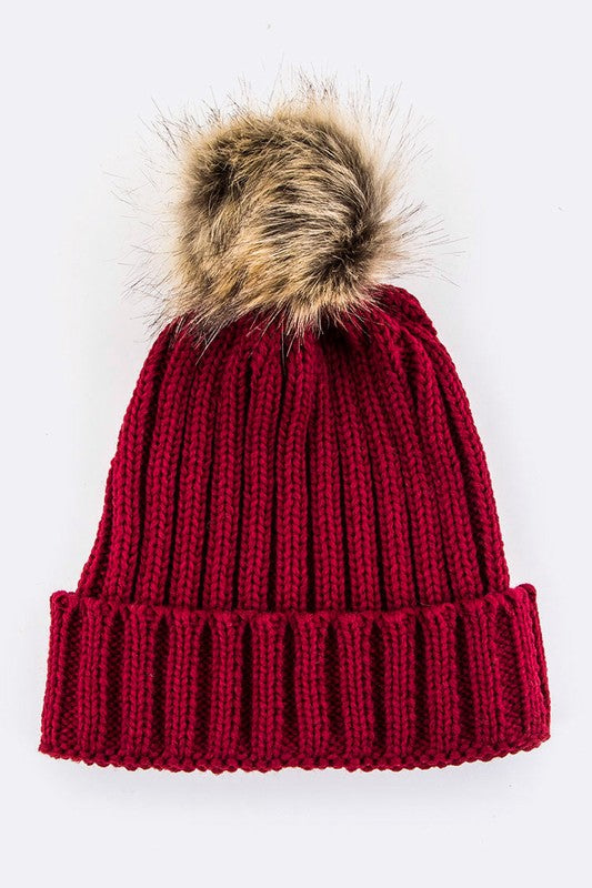 Women PomPom Fashion Beanie | Zarnesh