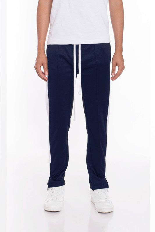 Men's Stripes Tricot Tapered Pants | Zarnesh 