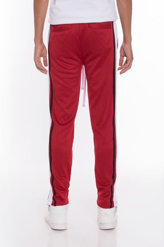 Men's Stripes Tricot Tapered Pants | Zarnesh 