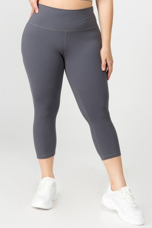 Women Buttery Soft Capri Activewear Leggings | Zarnesh