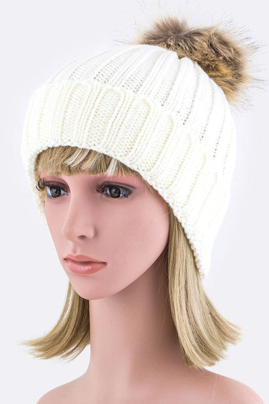 Women PomPom Fashion Beanie | Zarnesh