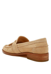 Women’s Rhone Tassels Detail Suede Loafers | Zarnesh