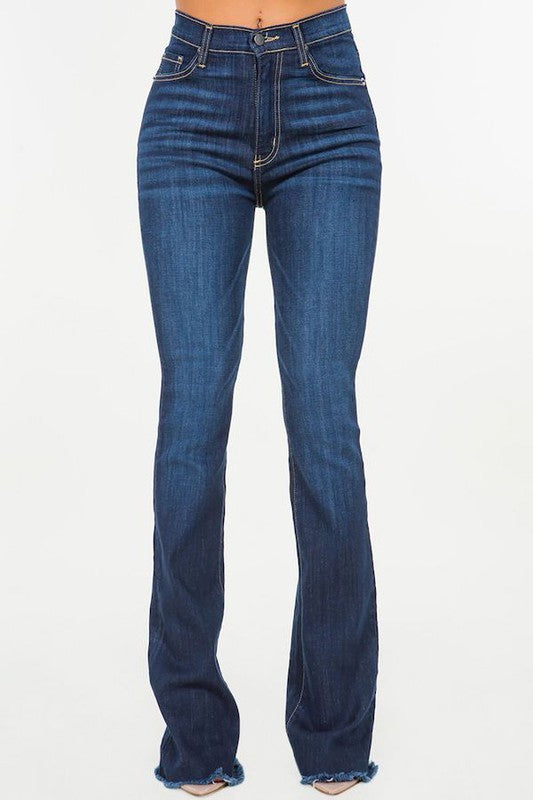 Women's Casey Boot Cut  High Rise Jeans | Zarnesh