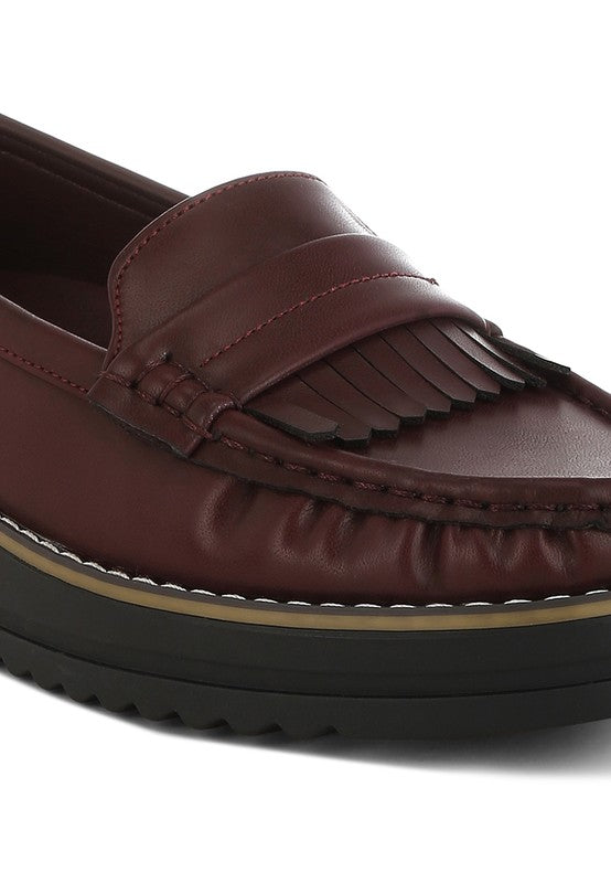 Women’s Croyda Fringed Nubuck Loafers | Zarnesh