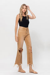 Women's 90's Vintage Crop Flare | Zarnesh