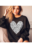Women Plus Valentine Unisex Fit Fleece Durable Quality Sweatshirt Zarnesh