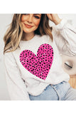 Women Plus Valentine Unisex Fit Fleece Durable Quality Sweatshirt Zarnesh