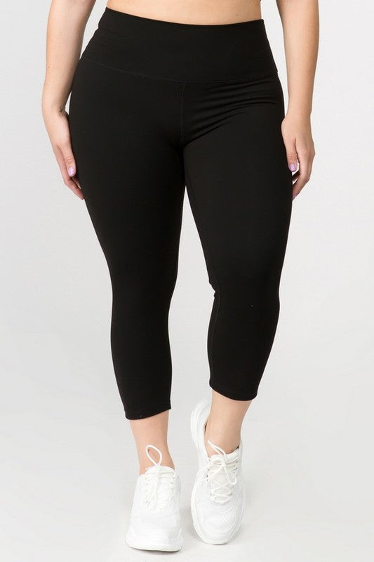 Women Buttery Soft Capri Activewear Leggings | Zarnesh