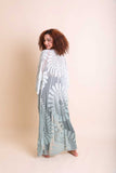 women's Kimono Ombre Bohemian Lace Cardigan Swimsuit Bikini Cover up | Zarnesh