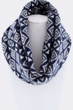 Women Geo Pattern Fashion Infinity Scarf | Zarnesh