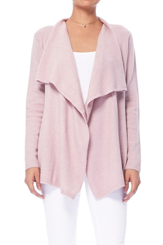 Women Draped Stylish Cape Sweater Cardigan | Zarnesh