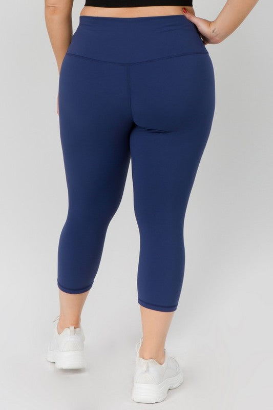 Women Buttery Soft Capri Activewear Leggings | Zarnesh