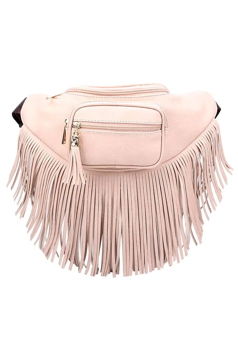 Women’s Solene Fashion Fanny Pack Fringe Tassel Waist Bag | Zarnesh