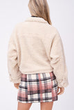 Women Sherpa Jacket with Front Pockets | Zarnesh