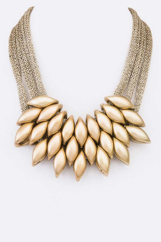 Women’s Iconic Mesh Chain Statement Necklace | Zarnesh