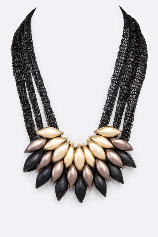 Women’s Iconic Mesh Chain Statement Necklace | Zarnesh