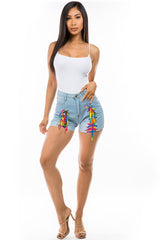 Women's High-Waisted Denim Hot Shorts: Trendy Jeans for Summer | Zarnesh