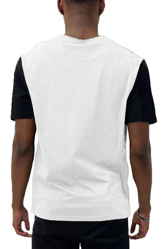 Men WEIV Color Block Short Sleeve Tshirt | Zarnesh