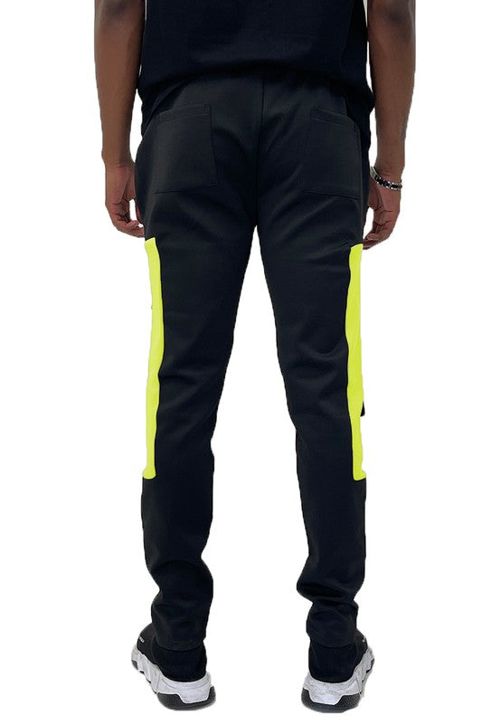 Men's COLOR BLOCK CARGO TRACK PANT | Zarnesh