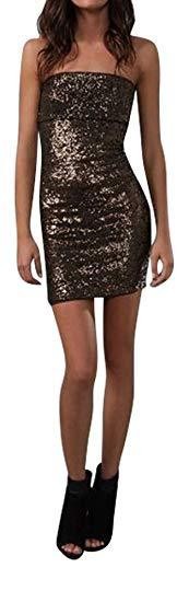 Women Short Sequin Mini Dress | Zarnesh