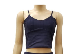 WOMEN'S JUNIOR'S BANDAGE CROP TOP 