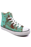 Women’s High Top Canvas Sneaker | Zarnesh