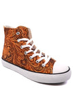 Women's High Top Canvas Sneaker | Zarnesh
